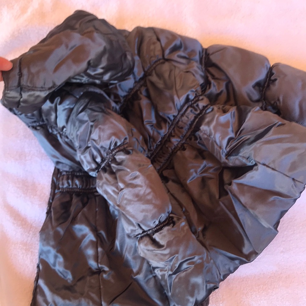 Metallic puffer jacket - Picture 3 of 3